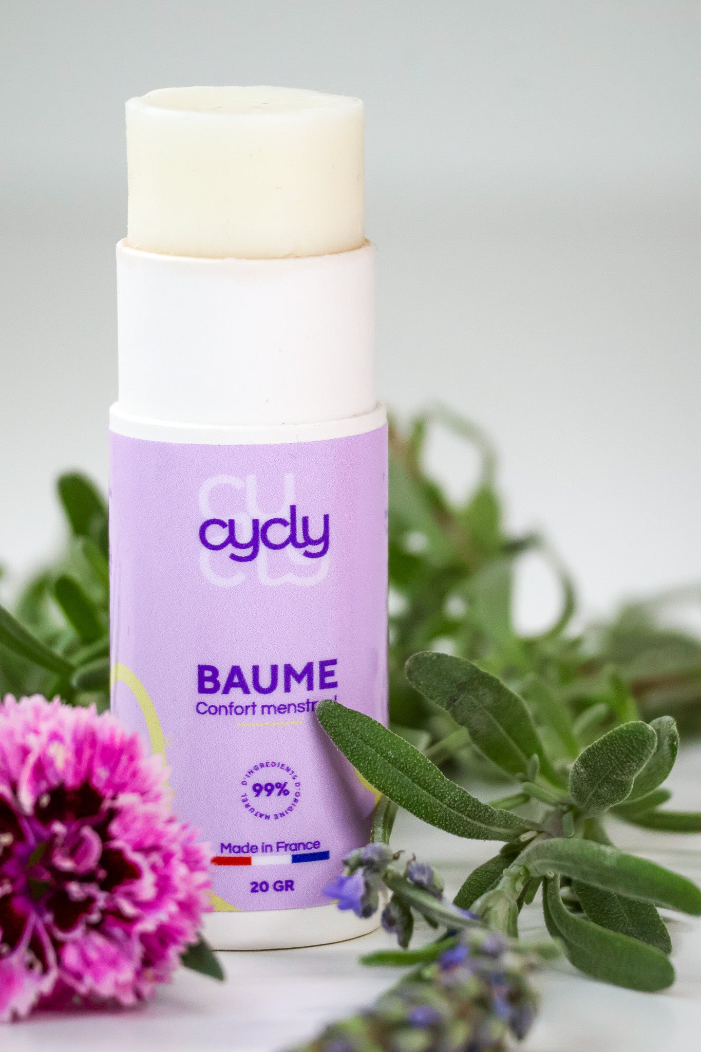 Baume Confort Menstruel - Stick naturel qui soulage les règles douloureuses cycly