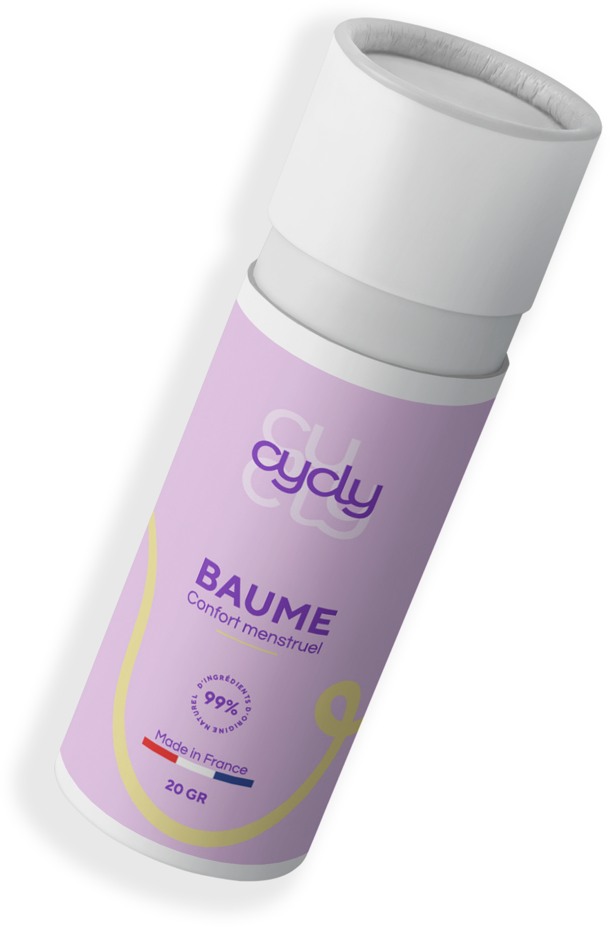 Baume Confort Menstruel - Stick naturel anti-douleur pour règles douloureuses cycly